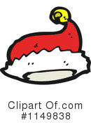 Santa Hat Clipart #1149838 by lineartestpilot