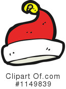 Santa Hat Clipart #1149839 by lineartestpilot