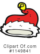 Santa Hat Clipart #1149841 by lineartestpilot