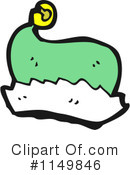 Santa Hat Clipart #1149846 by lineartestpilot