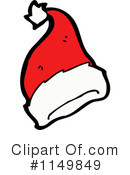 Santa Hat Clipart #1149849 by lineartestpilot