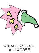 Santa Hat Clipart #1149855 by lineartestpilot