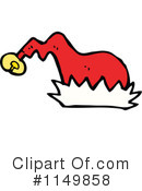 Santa Hat Clipart #1149858 by lineartestpilot