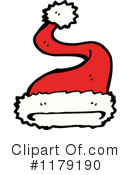 Santa Hat Clipart #1179190 by lineartestpilot