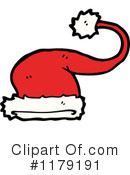 Santa Hat Clipart #1179191 by lineartestpilot