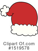 Santa Hat Clipart #1519578 by lineartestpilot