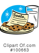 Santa Snack Clipart #100663 by Andy Nortnik