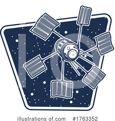 Royalty-Free (RF) Satellite Clipart Illustration by Vector Tradition SM - Stock Sample #1763352