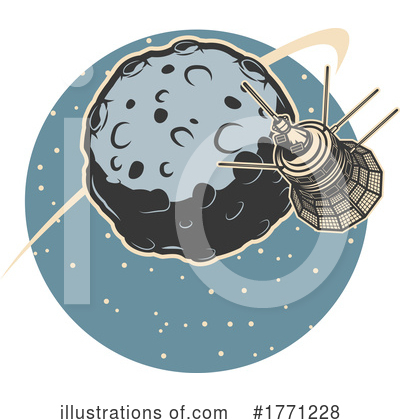 Satellite Clipart #1771228 by Vector Tradition SM