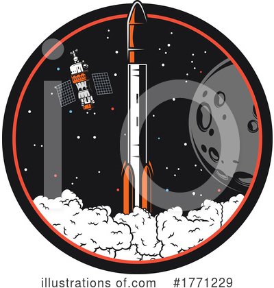 Royalty-Free (RF) Satellite Clipart Illustration by Vector Tradition SM - Stock Sample #1771229