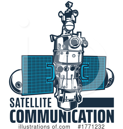 Satellite Clipart #1771232 by Vector Tradition SM