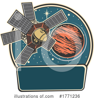 Royalty-Free (RF) Satellite Clipart Illustration by Vector Tradition SM - Stock Sample #1771236