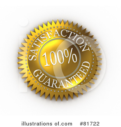 Royalty-Free (RF) Satisfaction Guarantee Clipart Illustration by stockillustrations - Stock Sample #81722