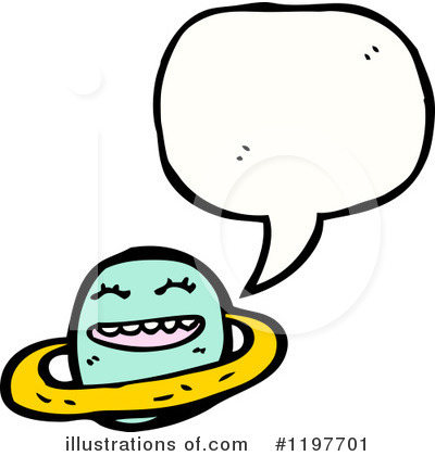 Royalty-Free (RF) Saturn Clipart Illustration by lineartestpilot - Stock Sample #1197701