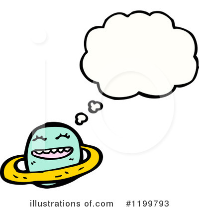 Royalty-Free (RF) Saturn Clipart Illustration by lineartestpilot - Stock Sample #1199793
