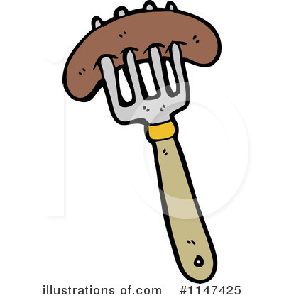 Sausage Clipart #1147425 by lineartestpilot
