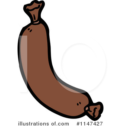 Royalty-Free (RF) Sausage Clipart Illustration by lineartestpilot - Stock Sample #1147427