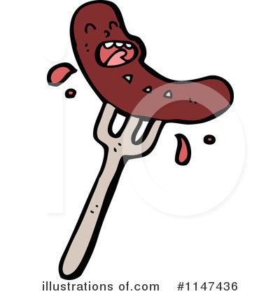 Meat Clipart #1147436 by lineartestpilot