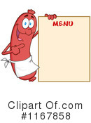 Sausage Clipart #1167858 by Hit Toon