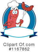 Sausage Clipart #1167862 by Hit Toon