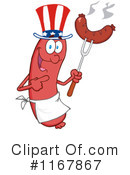 Sausage Clipart #1167867 by Hit Toon