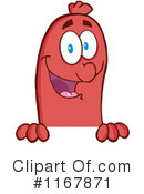 Sausage Clipart #1167871 by Hit Toon