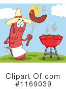 Sausage Clipart #1169039 by Hit Toon