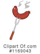 Sausage Clipart #1169043 by Hit Toon