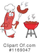 Sausage Clipart #1169047 by Hit Toon