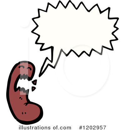 Royalty-Free (RF) Sausage Clipart Illustration by lineartestpilot - Stock Sample #1202957