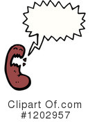 Sausage Clipart #1202957 by lineartestpilot