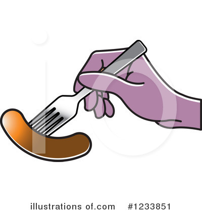 Silverware Clipart #1233851 by Lal Perera
