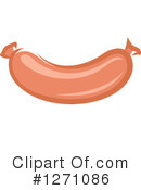 Sausage Clipart #1271086 by Vector Tradition SM