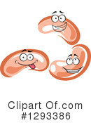 Sausage Clipart #1293386 by Vector Tradition SM