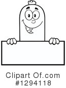 Sausage Clipart #1294118 by Hit Toon