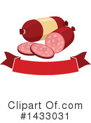 Sausage Clipart #1433031 by Vector Tradition SM
