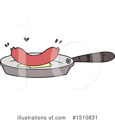 Royalty-Free (RF) Sausage Clipart Illustration by lineartestpilot - Stock Sample #1510831