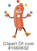 Sausage Mascot Clipart #1660632 by Morphart Creations
