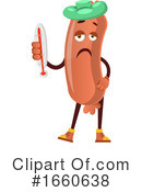 Sausage Mascot Clipart #1660638 by Morphart Creations