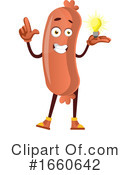 Sausage Mascot Clipart #1660642 by Morphart Creations