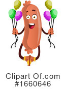 Sausage Mascot Clipart #1660646 by Morphart Creations