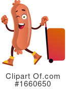 Sausage Mascot Clipart #1660650 by Morphart Creations