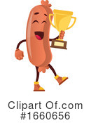 Sausage Mascot Clipart #1660656 by Morphart Creations