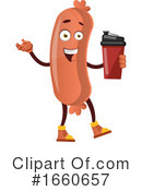 Sausage Mascot Clipart #1660657 by Morphart Creations
