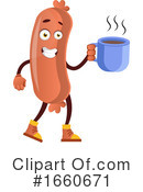 Sausage Mascot Clipart #1660671 by Morphart Creations