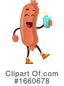 Sausage Mascot Clipart #1660678 by Morphart Creations