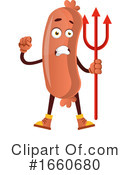 Sausage Mascot Clipart #1660680 by Morphart Creations