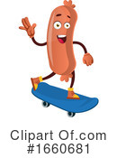Sausage Mascot Clipart #1660681 by Morphart Creations