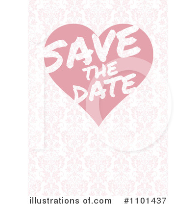 Royalty-Free (RF) Save The Date Clipart Illustration by BestVector - Stock Sample #1101437