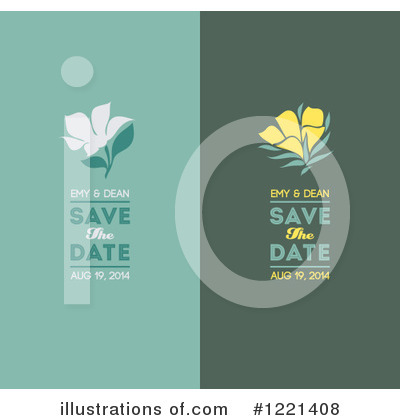 Royalty-Free (RF) Save The Date Clipart Illustration by elena - Stock Sample #1221408